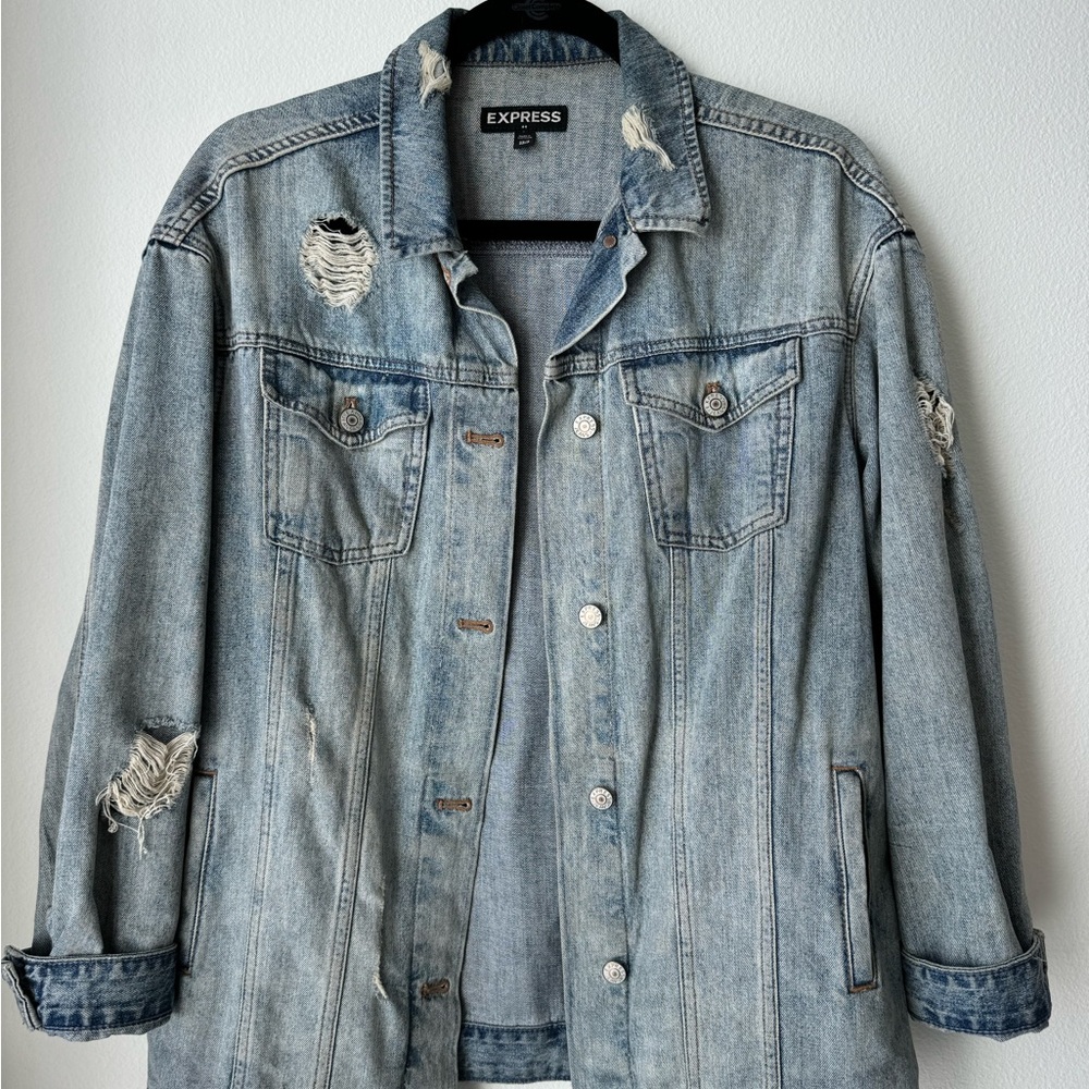 Express Oversized Jean Jacket